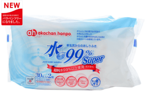【7】水99%Super 新生児からのおしりふき|アカチャンホンポ,おしりふき,おすすめ,