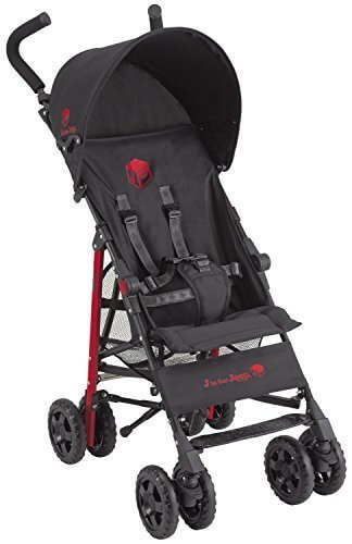 J is for Jeep ジープ スポーツ スタンダード ベビーカー ブラック & レッド,ベビーカー,選び方,