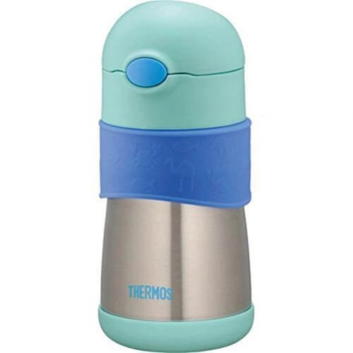 サーモス THERMOS 真空断熱ベビーストローマグ FFH-290ST ブルー(BL) 290ml 9か月頃から 魔法びん構造で保冷が出来る もれないベビーマグ,ストローマグ,おすすめ,