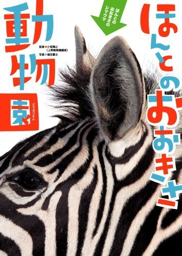 ほんとのおおきさ動物園,動物,絵本,