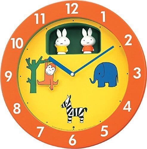 miffyミッフィー(リズム時計) 毎正時、メロディと共にミッフィーが回転する《からくり時計》 ミッフィーM748A 4MH748MA14,ミッフィー,グッズ,