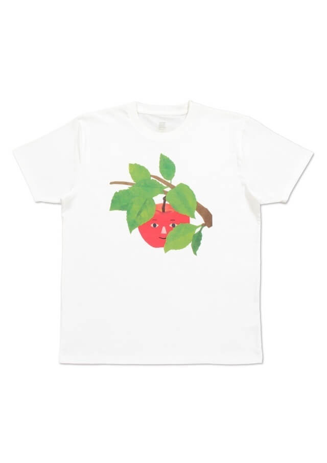 くだものさん りんご,親子,おそろい,Tシャツ