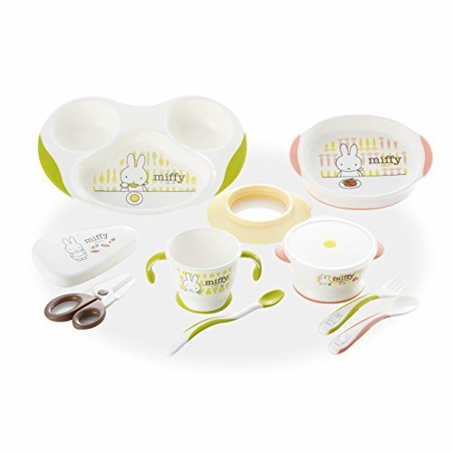 リッチェル Richell トライシリーズ ミッフィーベビー食器セット,ディック・ブルーナ,