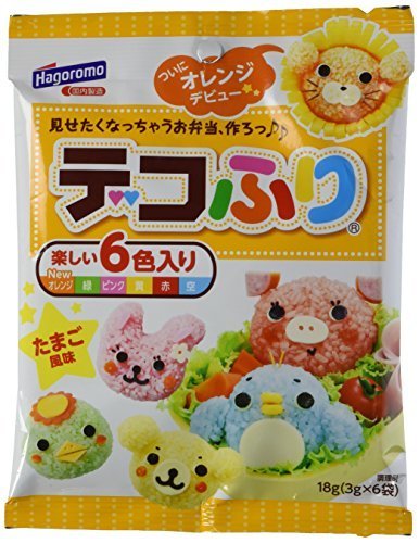 はごろも デコふり6色 たまご風味 18g（3g×6色） 1袋,クリスマス,レシピ,