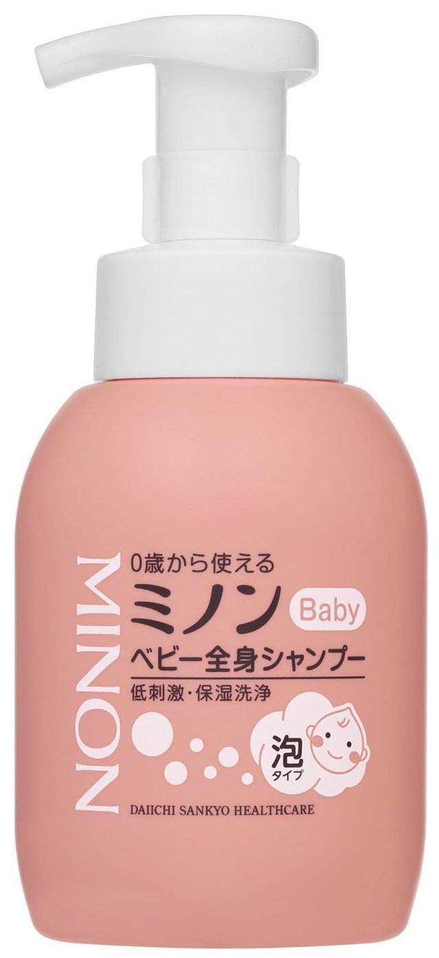 ミノン ベビー全身シャンプー泡タイプ,ベビーソープ,液体,おすすめ