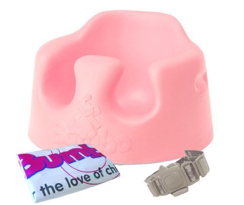 Bumbo バンボ ベビーソファ 【正規総輸入元】 後から付けられる専用腰ベルト・バッグ入り ピンク,ベビー,チェア,おすすめ