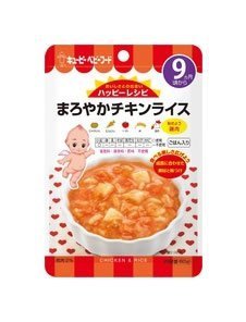 キューピー ベビーフード HR-2 ハッピーレシピ まろやかチキンライス ごはん入り レトルトパウチタイプ (80g) 9ヶ月頃から,ベビーフード,9ヶ月,