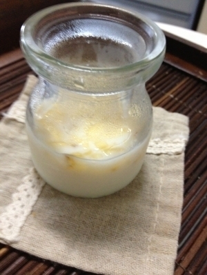 離乳食☆バナナプリン,離乳食,中期,