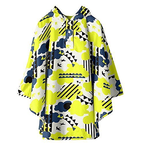 (キウ) kiu キッズポンチョ Kids Poncho ウェザーオフ Sサイズ,幼児,レインコート,