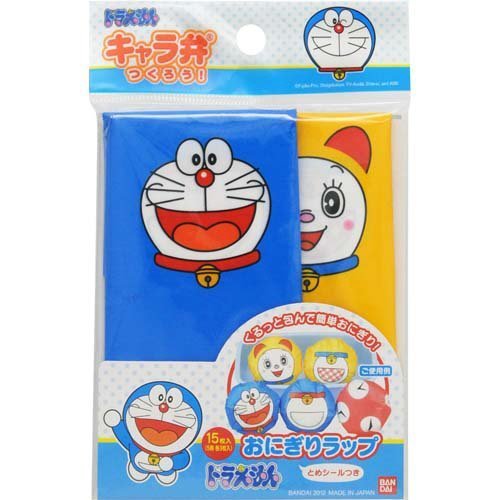 ドラえもんおにぎりラップ 15枚,キャラ弁,グッズ,