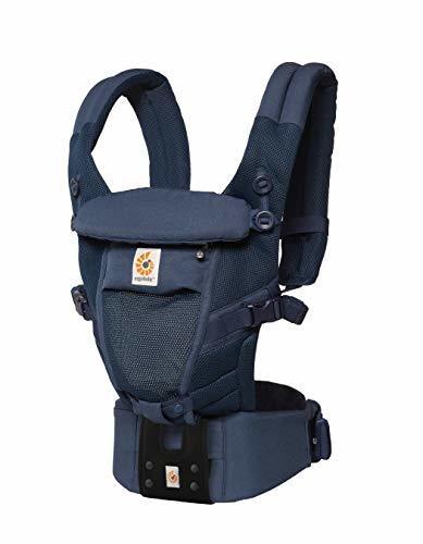 エルゴベビー(Ergobaby) 抱っこひも おんぶ可 [日本正規品保証付] 3Dエアーメッシュ (洗濯機で洗える) 軽量 ベビーキャリア アダプト/ディープブルー クールエア ADAPT CREGBCPEAPBLUE,ランキング,抱っこひも,ママ 身長150cm未満