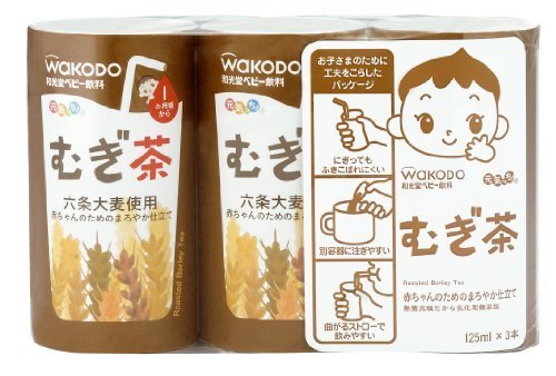 元気っち! むぎ茶 125ml×18本,赤ちゃん,飲み物,