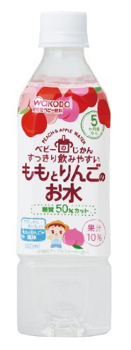 ベビーのじかん ももとりんごのお水 500ml×24本,赤ちゃん,飲み物,