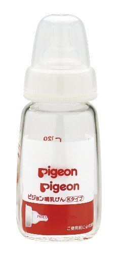 ピジョン Kタイプ哺乳びん (耐熱ガラス製・シリコーンゴム製乳首付) 120ml KG-120DX A059,哺乳瓶,選び方,