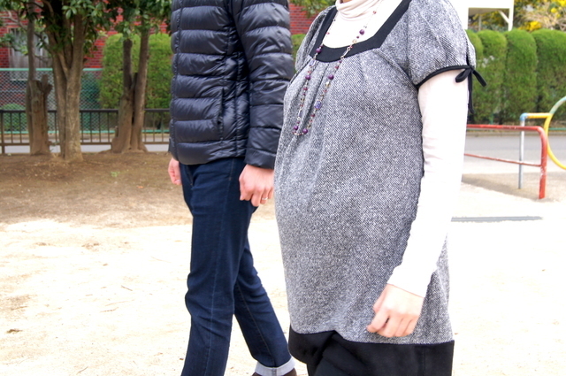 妊娠後期のお散歩,妊娠後期,