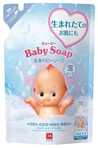 キューピー 全身ベビーソープ(泡タイプ) 詰替え350ml,赤ちゃん,出産準備,