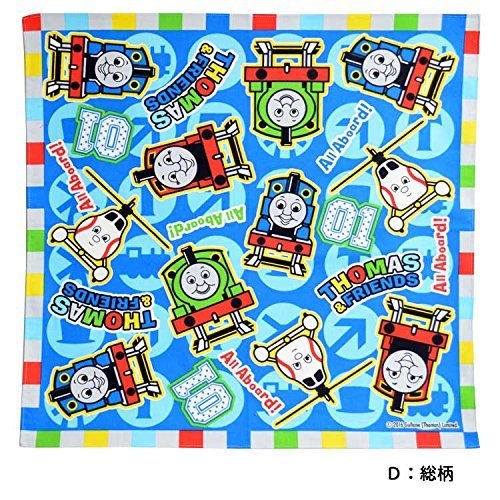 機関車トーマス キャラクターナフキン・ランチクロス 【B2117】 D:総柄,給食,ナフキン,