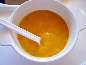 離乳食・初期!かぼちゃと人参のミルク粥,離乳食,ミルク,