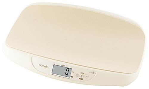 タニタ 授乳量機能付きベビースケール nometa(のめた) BB-105-IV(アイボリー) 飲んだミルクの量が1g単位でわかる,スケール,赤ちゃん,