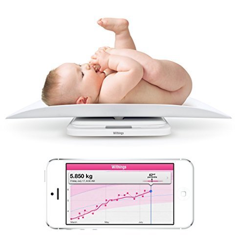 大切なお子さんの成長管理に★スマートキッドスケール ワイヤレス Withings社【並行輸入】,スケール,赤ちゃん,