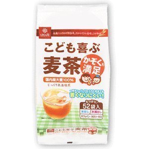 はくばく こども喜ぶ麦茶 416g (8g×52袋)×2個セット,赤ちゃん,ストロー練習,方法
