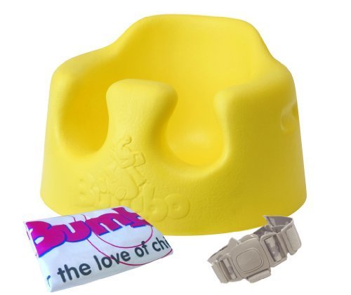 Bumbo バンボ ベビーソファ 【正規総輸入元】 後から付けられる専用腰ベルト・バッグ入り イエロー,ベビーチェア,おすすめ,