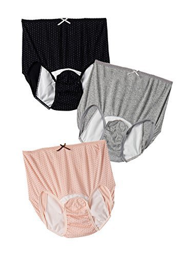 ANGELIEBE エンジェリーベ マタニティ インナー 3枚組 産褥 ショーツ 下着 肌着 産後 出産準備 パンツ M~L ブラック ドット×グレー ドット×ピンク ドット 24279202,産褥ショーツ,おすすめ,選び方