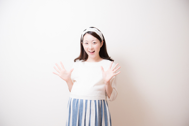 驚く妊婦さん,妊娠18週,赤ちゃん,