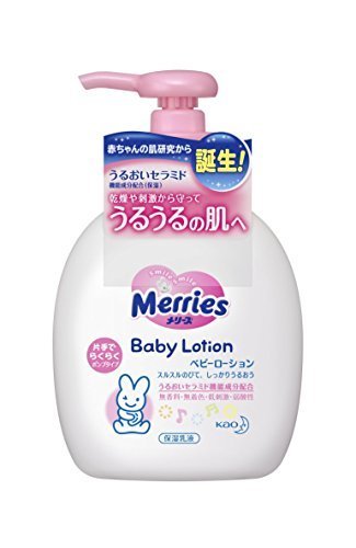 メリーズ ベビーローション ポンプ300ml,お風呂,赤ちゃんグッズ,