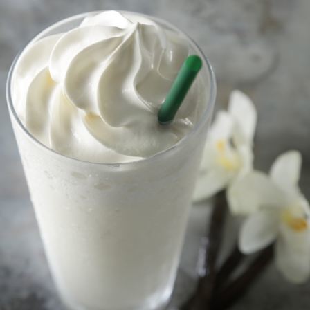 バニラ クリーム フラペチーノ®,ノンカフェイン,飲み物,