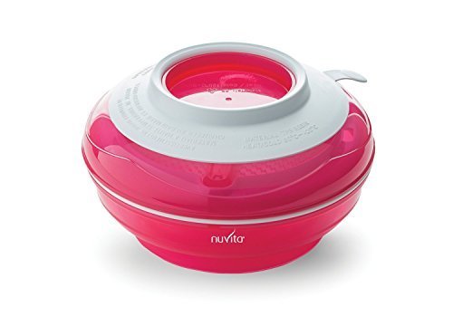 nuvita(ヌヴィータ) 離乳食 簡単調理器具セット 1つにまとまりコンパクト ピンク,離乳食,調理器具,おすすめ