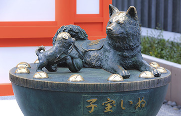 子宝いぬ,戌の日, 安産祈願,東京
