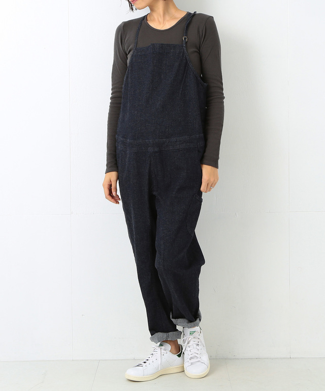 FABRIQ REPORT / ストレッチ デニム オールインワン (産前~産後対応),マタニティ,ブランド,