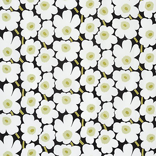 ハーフカットクロス marimekko(マリメッコ) MINI UNIKKO(ミニウニッコ) ブラック&ホワイト 約70cm×50cm,ランチマット,手作り,