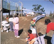 大師公園のローラーすべり台,アスレチック,神奈川,