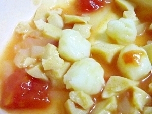 離乳食後期◎じゃがいも団子のトマト煮,離乳食,後期,じゃがいも