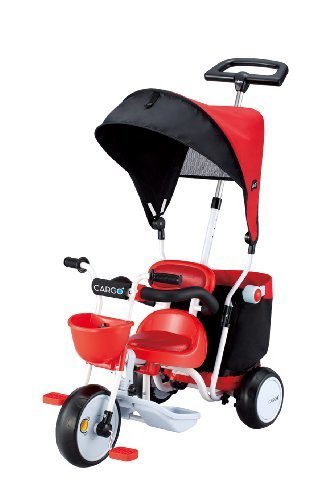 アイデスカーゴ プラス三輪車 レッド,三輪車,人気,