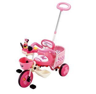 おしゃべりカーゴトライク ミニー,三輪車,人気,