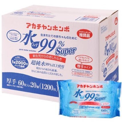 水99%Super 新生児からのおしりふき 厚手タイプ アカチャンホンポ,赤ちゃん,おしりふき,おすすめ