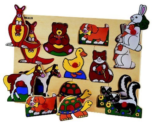 アニマルパズル,おもちゃ,1歳,