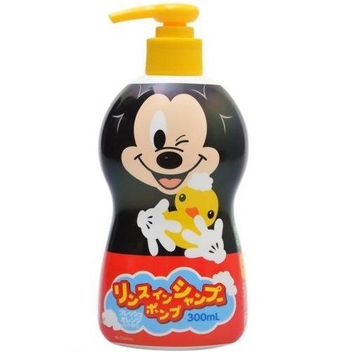 リンスインポンプシャンプーミッキーマウス 300ml,子ども,シャンプー,