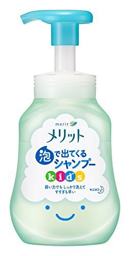 メリット 泡で出てくるシャンプー キッズ ポンプ 300ml,子ども,シャンプー,