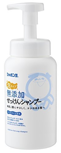 シャボン玉 無添加せっけんシャンプー 泡タイプ 本体 520ml,子ども,シャンプー,