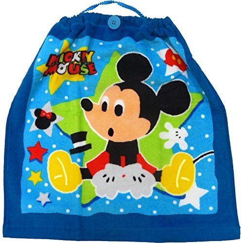 お食事エプロン ラッキースター ミッキー おりこうタオル 34×35cm WD440200 ディズニー,赤ちゃん,タオル,