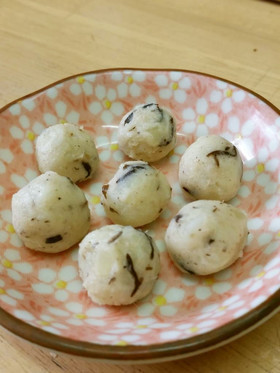 離乳食中期~★ひじきとじゃがいもとツナのチーズボール,離乳食,ひじき,