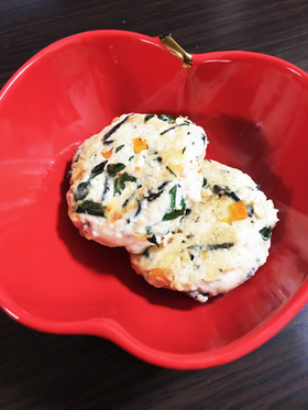 離乳食 後期〜 豆腐ハンバーグ,離乳食,ひじき,