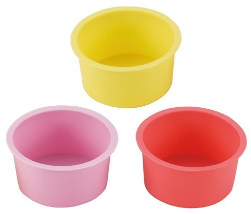 貝印 耐熱 シリコン製 マフィン型 3個 CAKE MATE DL-5978,離乳食,茶碗蒸し,