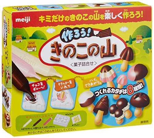 明治 作ろうきのこの山 36g×8個,知育菓子,