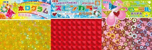 トーヨー キラキラおりがみセット 863131,手作り, メダル,