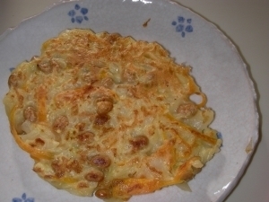 離乳食後期〜幼児食 しらすとキャベツのおこのみ焼き,離乳食,お好み焼き,